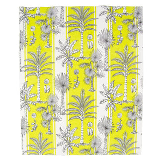 Guest Towel Napkin - Southern Palms Green/White Caspari