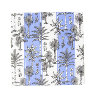 Cocktail Napkin - Southern Palms Blue/White Caspari