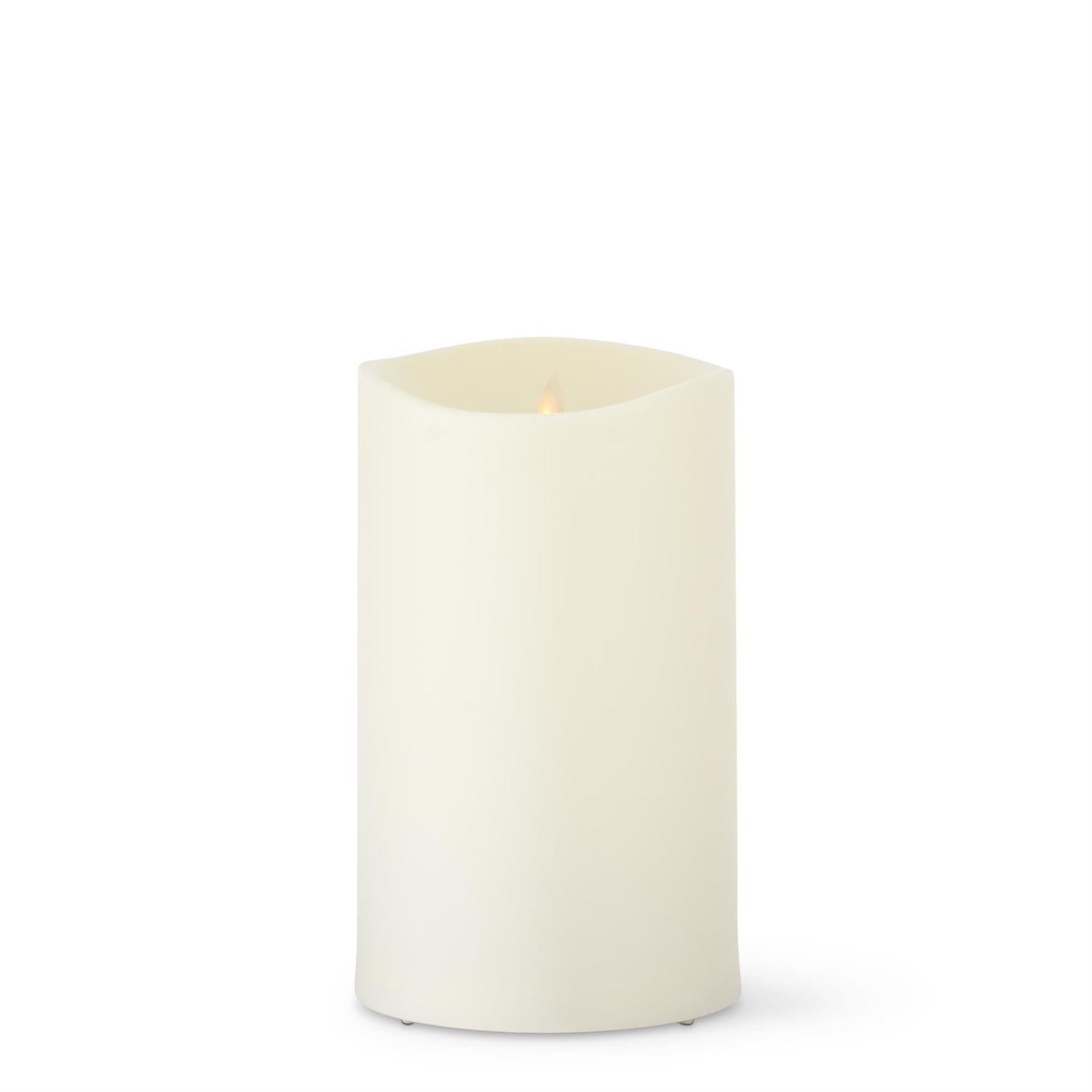 Luminara - Outdoor Flameless Pillar - XL - Ivory Flameless Candles K&K   