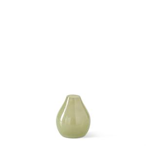 Small Green Glass Vases  K&K A  