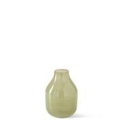 Small Green Glass Vases  K&K D  