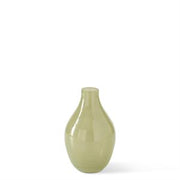 Small Green Glass Vases  K&K F  