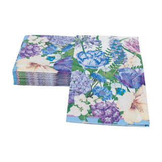 Guest Towel Napkin - Shades Of Blue Caspari