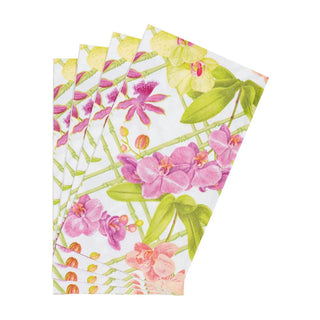 Guest Towel Napkin - Orchid Conservatory Caspari