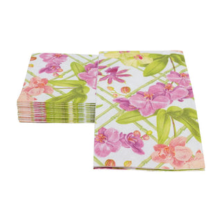Guest Towel Napkin - Orchid Conservatory Caspari