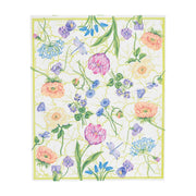 Guest Towel Napkin - Floral Majolica Caspari