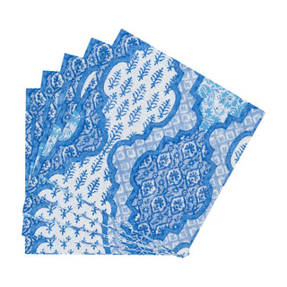 Cocktail Napkin - Provencale Cotton Blue Caspari
