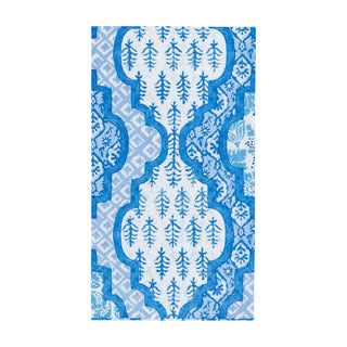 Guest Towel Napkin - Provencale Cotton Blue Caspari