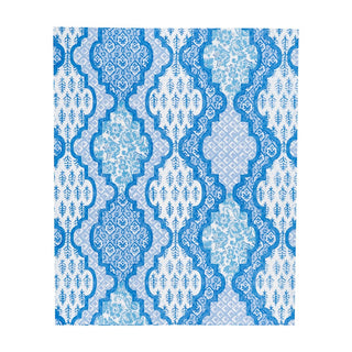 Guest Towel Napkin - Provencale Cotton Blue Caspari