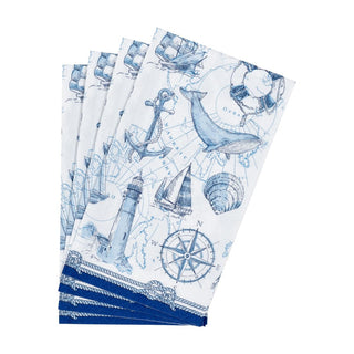 Guest Towel Napkin - To The Lighthouse Caspari