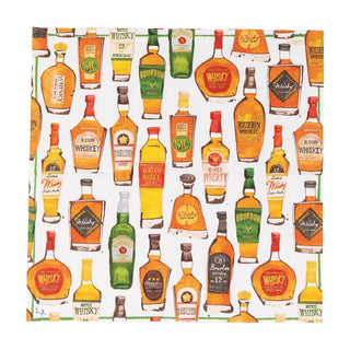 Cocktail Napkin - Whiskey Tasting Caspari