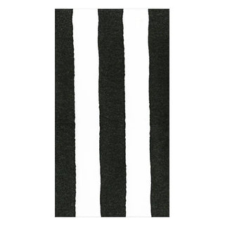 Guest towel Naokin cafe stripe black and white, paper linen