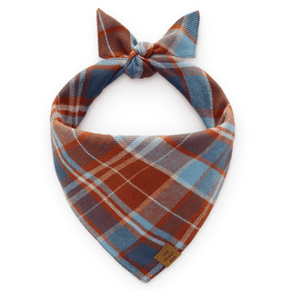 Maple Plaid Flannel Dog Bandana The Foggy Dog