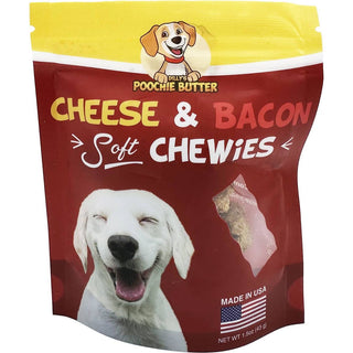 Bacon & Cheese Soft Chewy Dog Treats  Dilly's™ Poochie Butter   