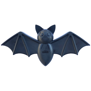 Halloween bat nylon dog chew toy, black, durable for power chewers