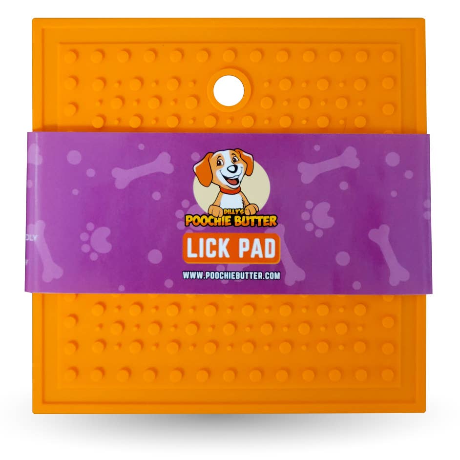 Sm. & Lg. Lick Mat w/ Suction Cup
