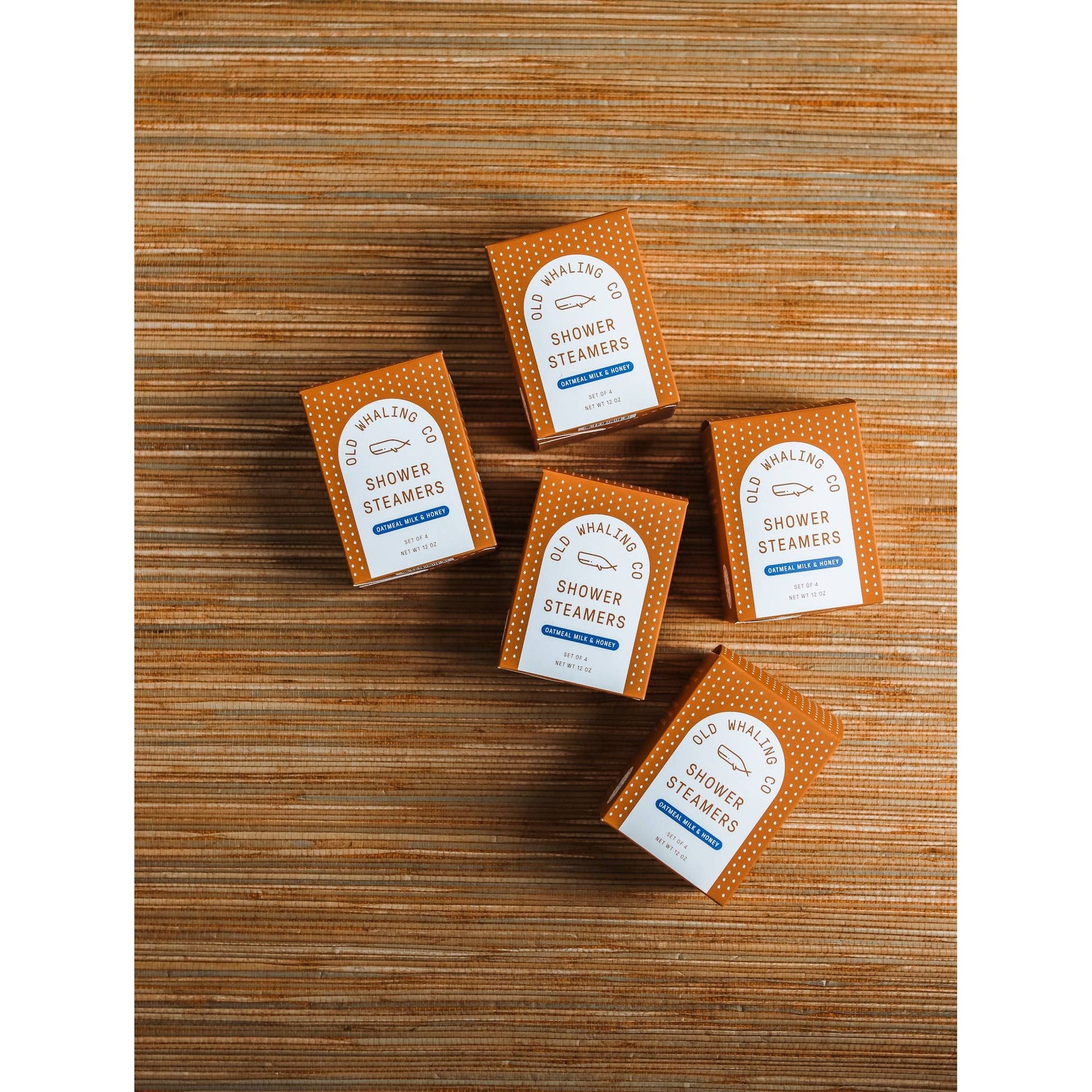 Oatmeal Milk & Honey Shower Steamers  Old Whaling Company   