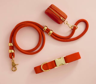 Cider Waxed Canvas Poop Bag Dispenser The Foggy Dog