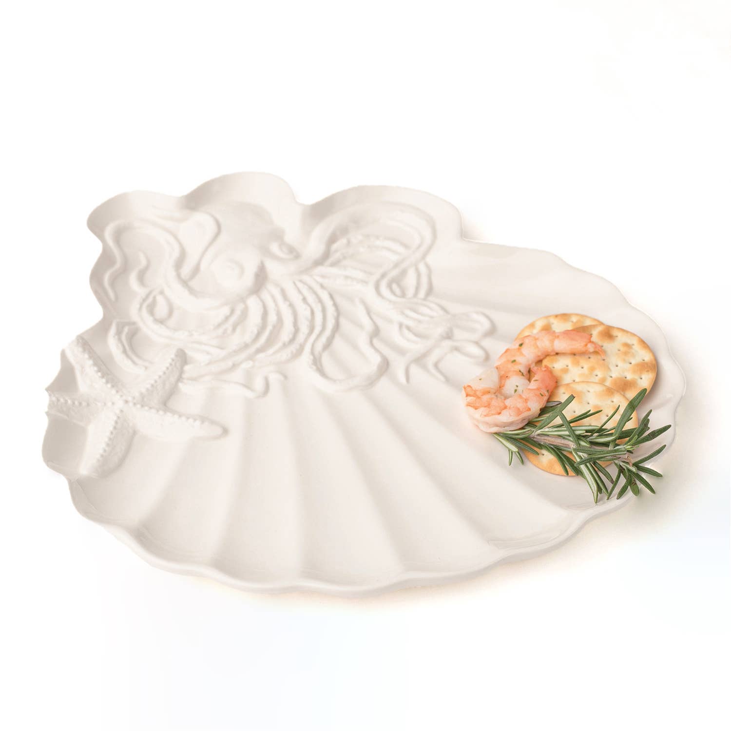 Shell Serving Platter 8 Oak Lane