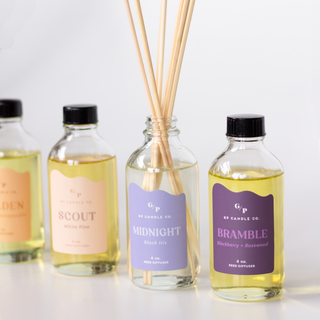 Midnight 4 oz. Hue Reed Diffuser (Black Iris) GP Candle Co.