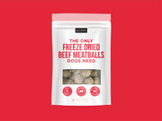 The Only Freeze Dried Beef Meatballs Dogs Need Natural Rapport 4 oz