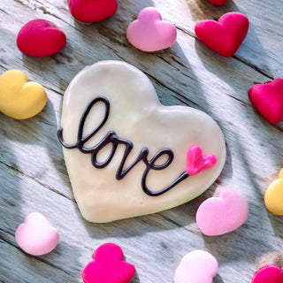 Classic Love heart dog treats YumYum4DOGS