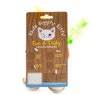 Kitty Cocktails (2 Cocktails) Organic Catnip Toys  Haute Diggity Dog   