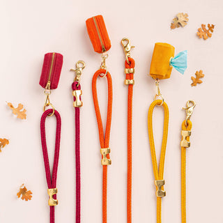 Wine Marine Rope Dog Leash The Foggy Dog