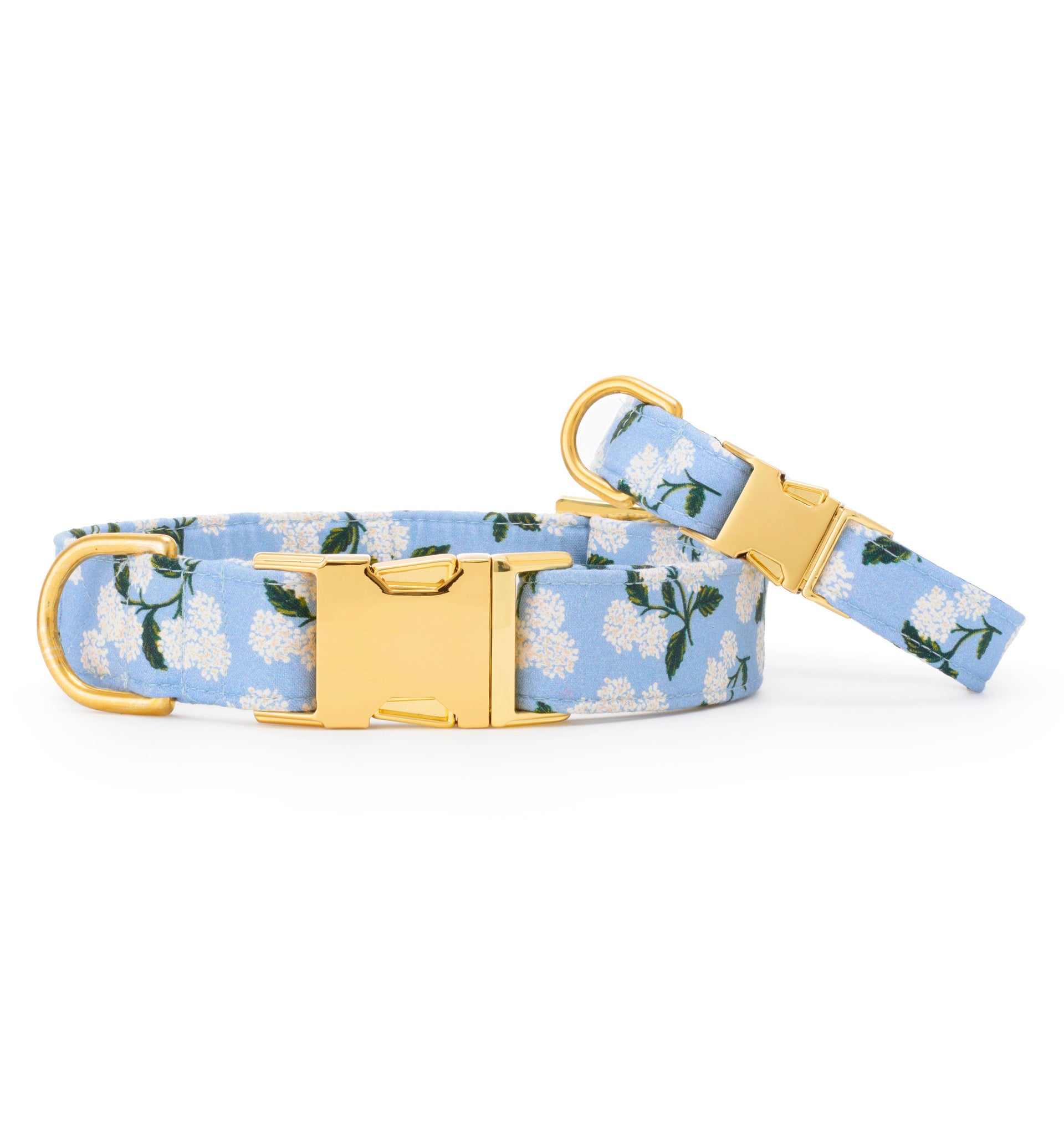 Rifle Paper Co. x TFD Hydrangea Spring Dog Collar The Foggy Dog