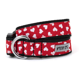 Be Mine Collar The Worthy Dog Red Small