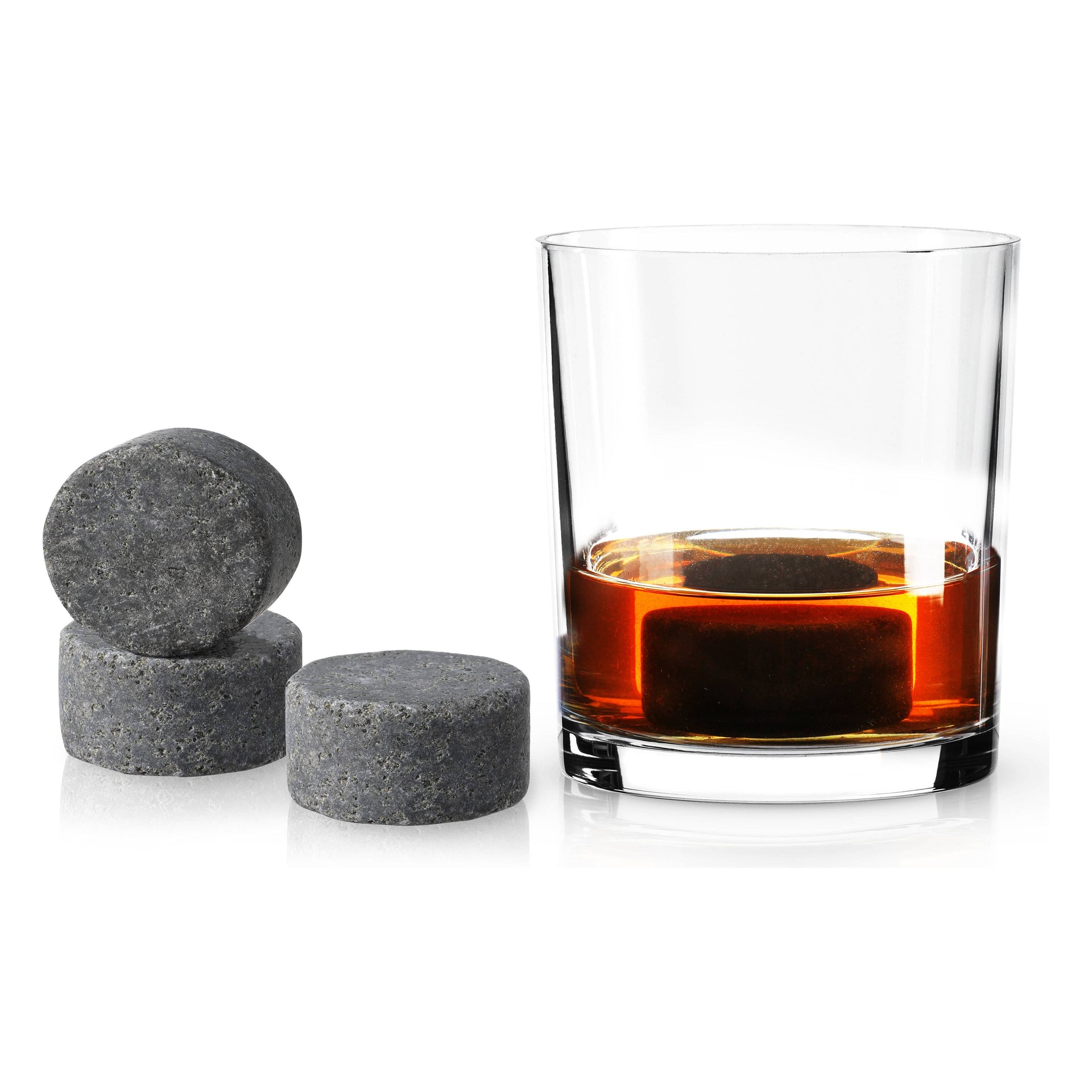Glacier Rocks® Granite Whiskey Chilling Stones - Set of 4 TRUE