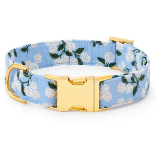 Rifle Paper Co. x TFD Hydrangea Spring Dog Collar The Foggy Dog