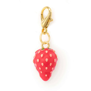 Strawberry Spring Collar Charm The Foggy Dog