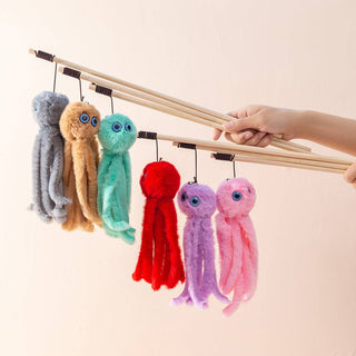 Moo - Octopus Cat Teaser Wand Cheerhunting