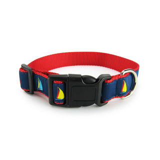 Sailboat - Dog Collar Dog & Me Small