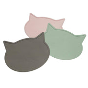 Silicone Placemat | Cat Head Jade Speckle and Spot by Ore’ Originals