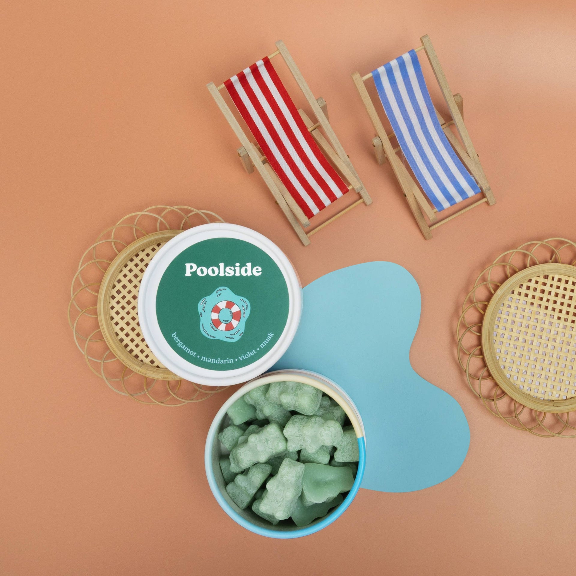 Poolside Wax Melts (4 oz) Happy Wax