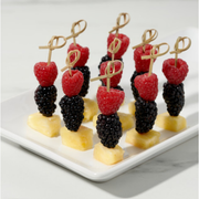 Party Disposable Knotted Bamboo Appetizer Picks - Asst Sizes TRUE
