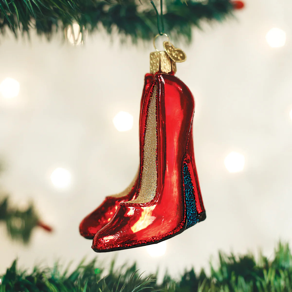 Glamour Heels Ornament  Old World Christmas   