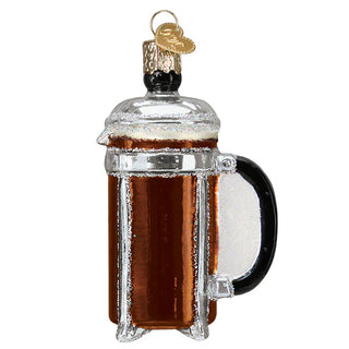 French Coffee Press Old World Christmas