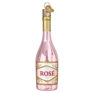 Rose Wine Ornament  Old World Christmas   