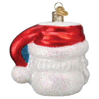 Santa Mug Ornament  Old World Christmas   