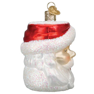 Santa Mug Ornament  Old World Christmas   