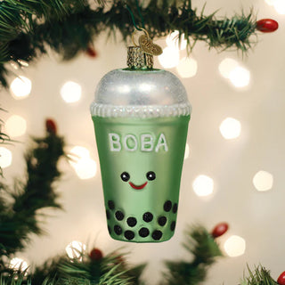Boba Tea Old World Christmas