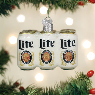 Miller Lite Six Pack Old World Christmas