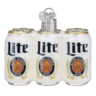 Miller Lite Six Pack Old World Christmas
