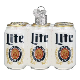 Miller Lite Six Pack Old World Christmas