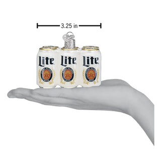 Miller Lite Six Pack Old World Christmas