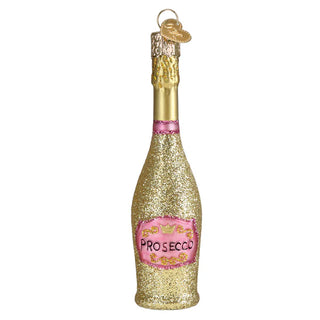 Prosecco Bottle Old World Christmas