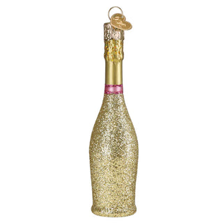 Prosecco Bottle Old World Christmas